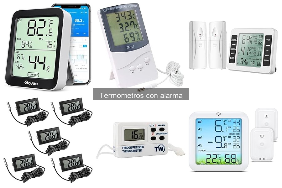Guía de compra de termómetros con alarma para cocina