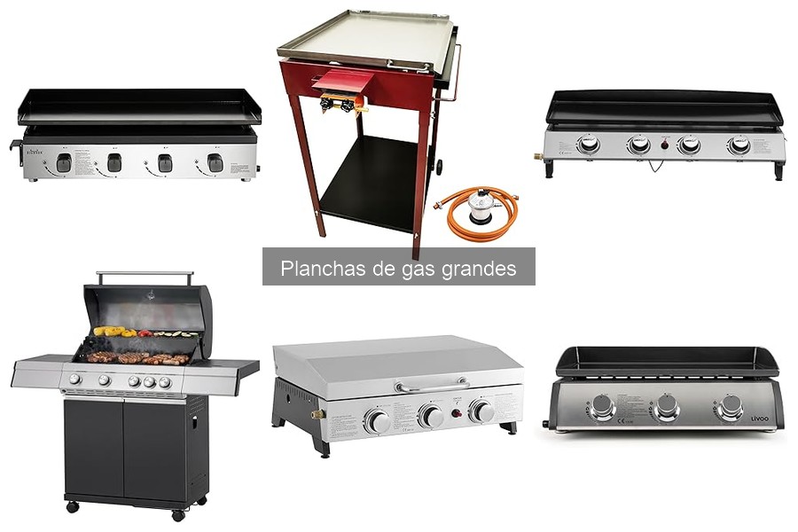 Guía de Instalación de Planchas de Gas Grandes