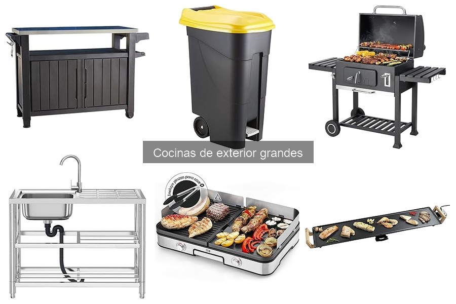 Guía de Instalación para Cocinas de Exterior Grandes