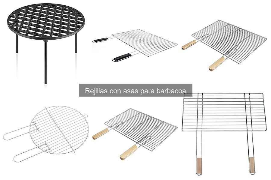 Guía de Uso de Rejillas con Asas para Barbacoa