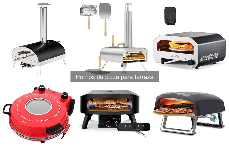 Guía para elegir el mejor horno de pizza para terraza