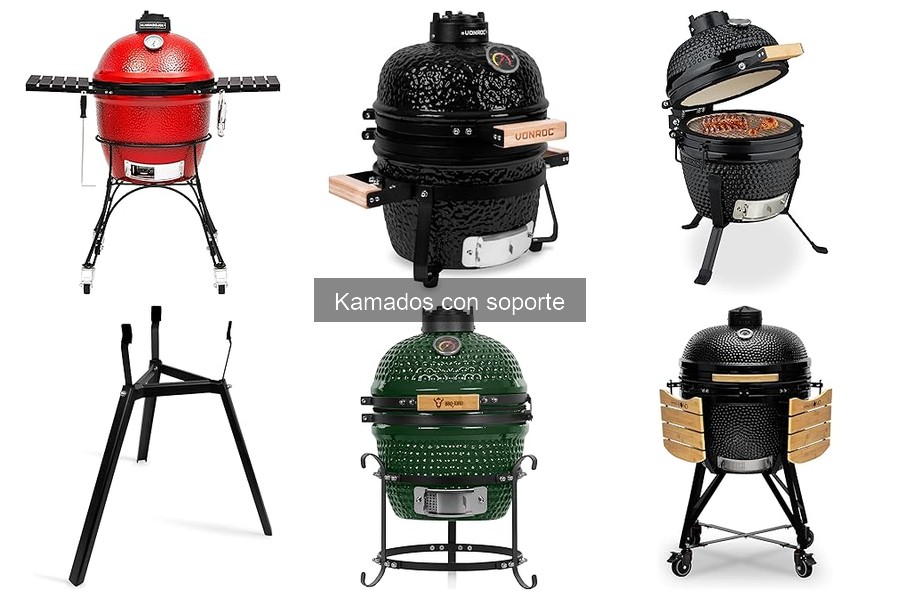 Guía para elegir el mejor kamado con soporte en 2023
