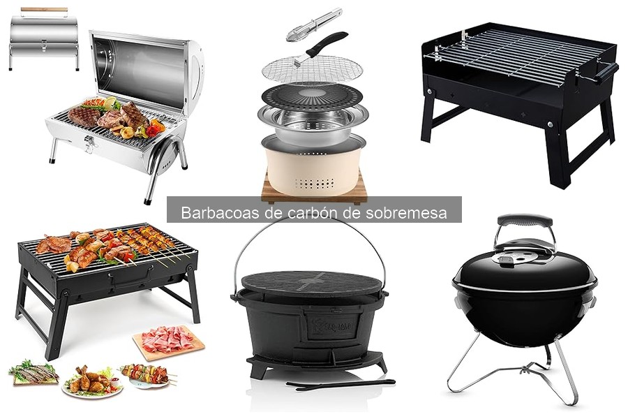 Guía para elegir la mejor barbacoa de carbón de sobremesa