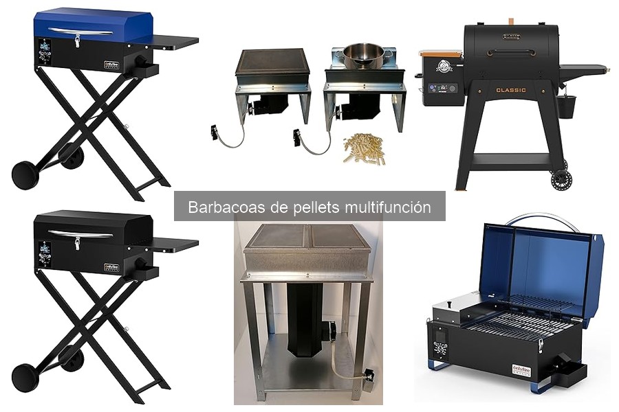 Guía para elegir la mejor barbacoa de pellets multifunción