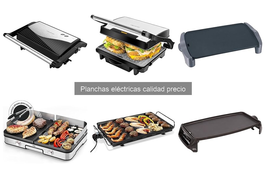 Guía para elegir la mejor plancha eléctrica para tu cocina