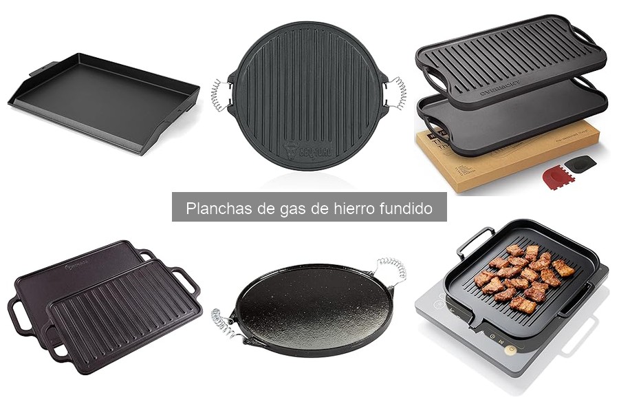 Guía para Elegir una Plancha de Gas de Hierro Fundido