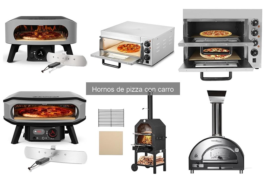 Horno de pizza con carro vs. horno convencional: ¿cuál elegir?