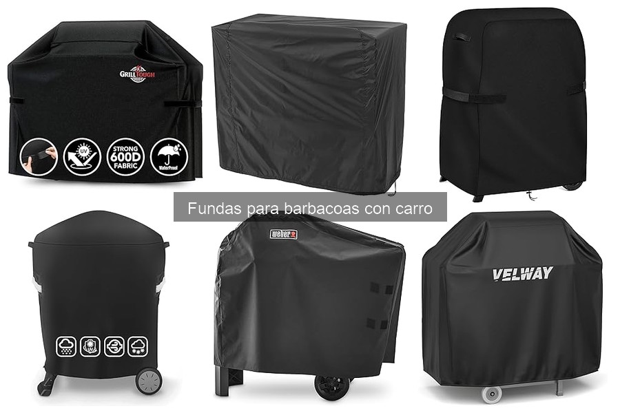 Las mejores fundas para barbacoas con carro a buen precio