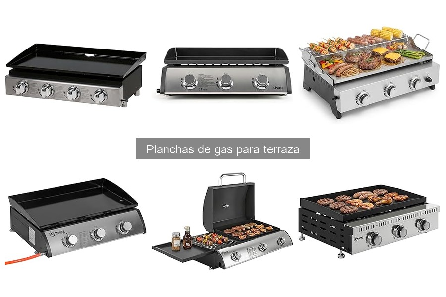 Las mejores planchas de gas para terraza y dónde comprarlas