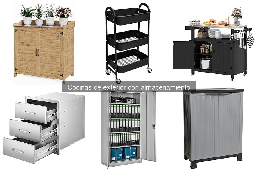 Mantenimiento de Cocinas de Exterior con Almacenamiento