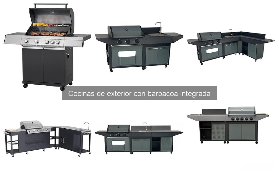Mantenimiento de cocinas de exterior con barbacoa integrada