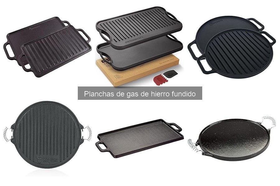 Mantenimiento de Planchas de Gas de Hierro Fundido: Consejos