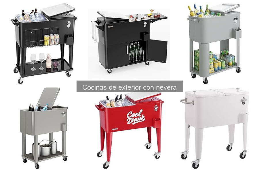 Mantenimiento esencial para cocinas de exterior con nevera