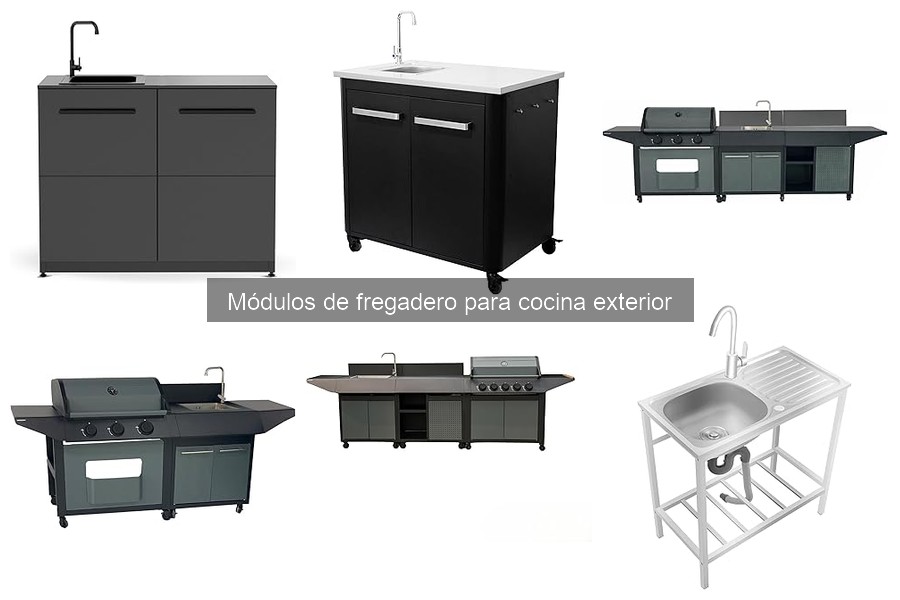 Mantenimiento y Cuidado de Módulos de Fregadero para Exterior