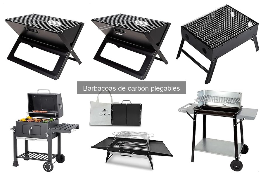 Mantenimiento y limpieza de barbacoas de carbón plegables