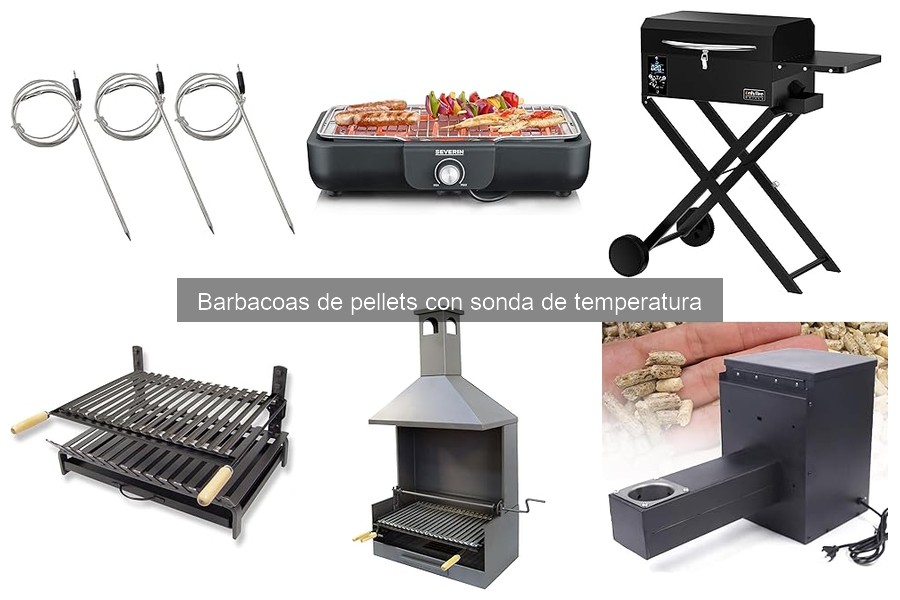 Mantenimiento y limpieza de barbacoas de pellets con sonda