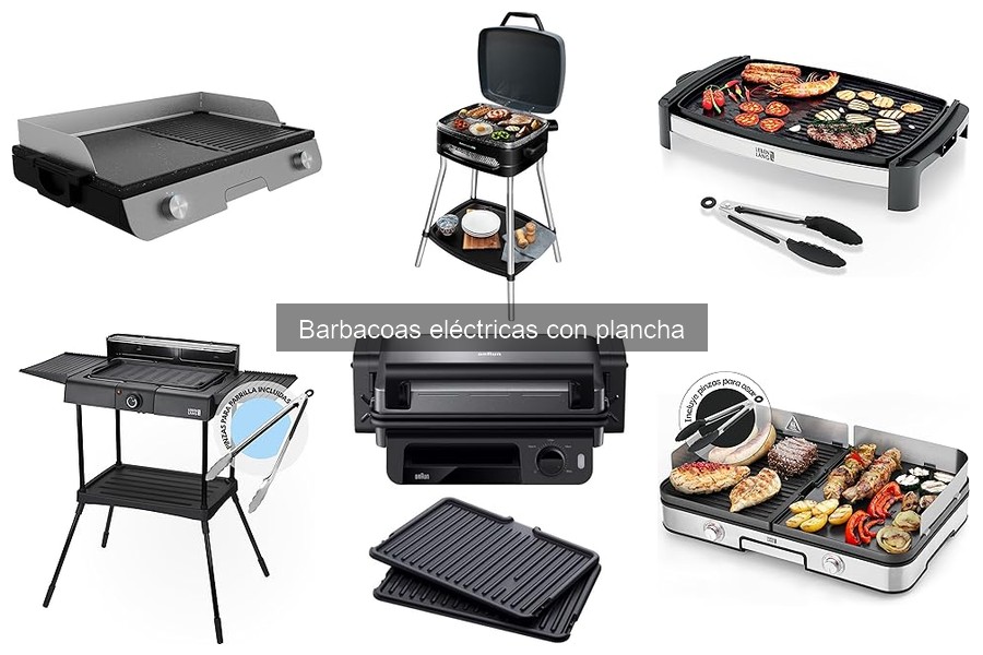 Mantenimiento y limpieza de barbacoas eléctricas con plancha