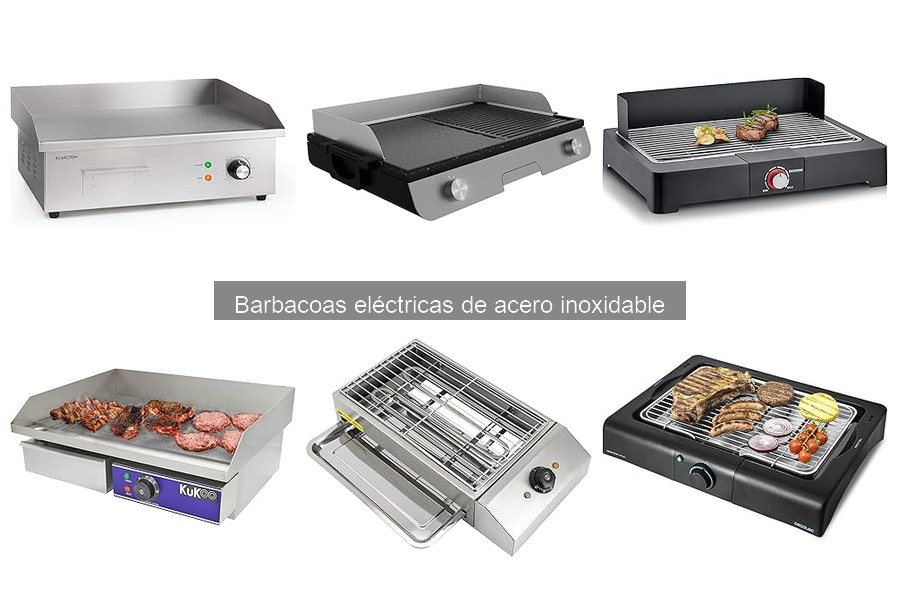 Mantenimiento y limpieza de barbacoas eléctricas de acero inoxidable
