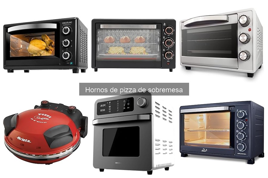 Mantenimiento y limpieza de hornos de pizza de sobremesa