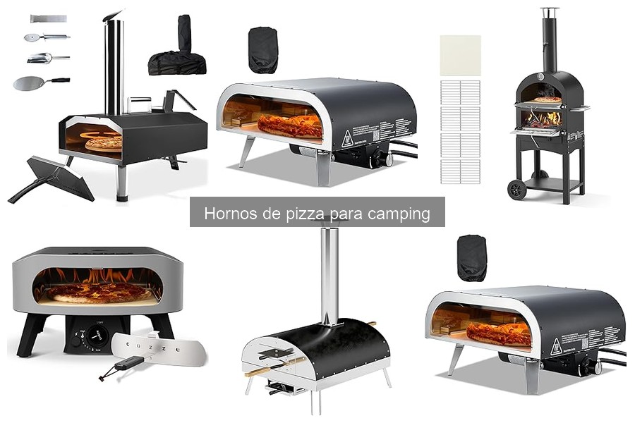 ** Mantenimiento y limpieza de hornos de pizza para camping