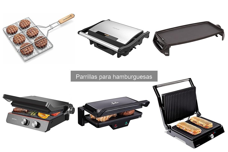 Mantenimiento y limpieza de parrillas para hamburguesas