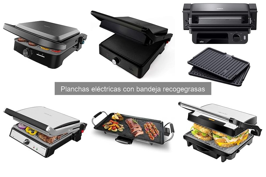 Mantenimiento y limpieza de planchas eléctricas con recogegrasas