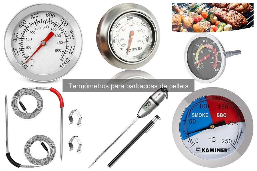 Mantenimiento y limpieza de termómetros para barbacoas de pellets