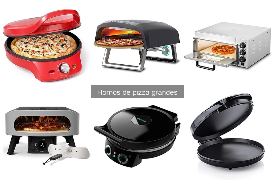 Mejor horno de pizza grande para casa: comparativa 2023