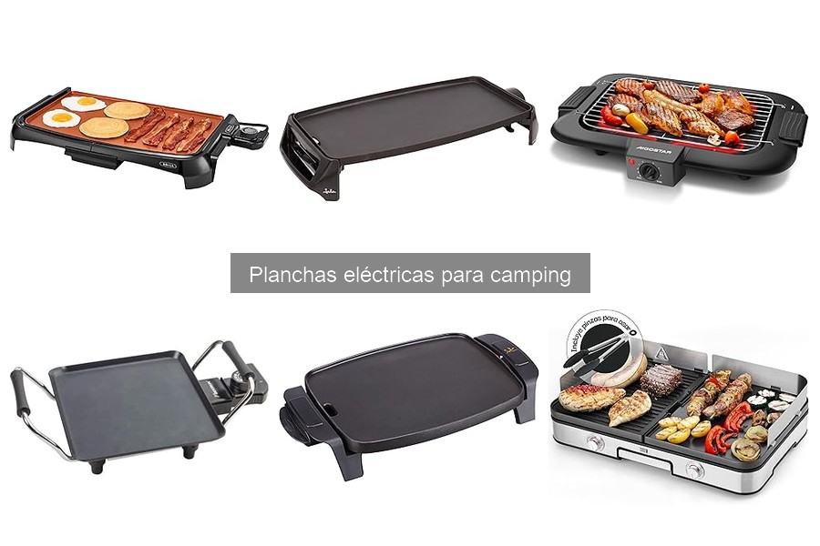 Mejores accesorios para planchas eléctricas de camping