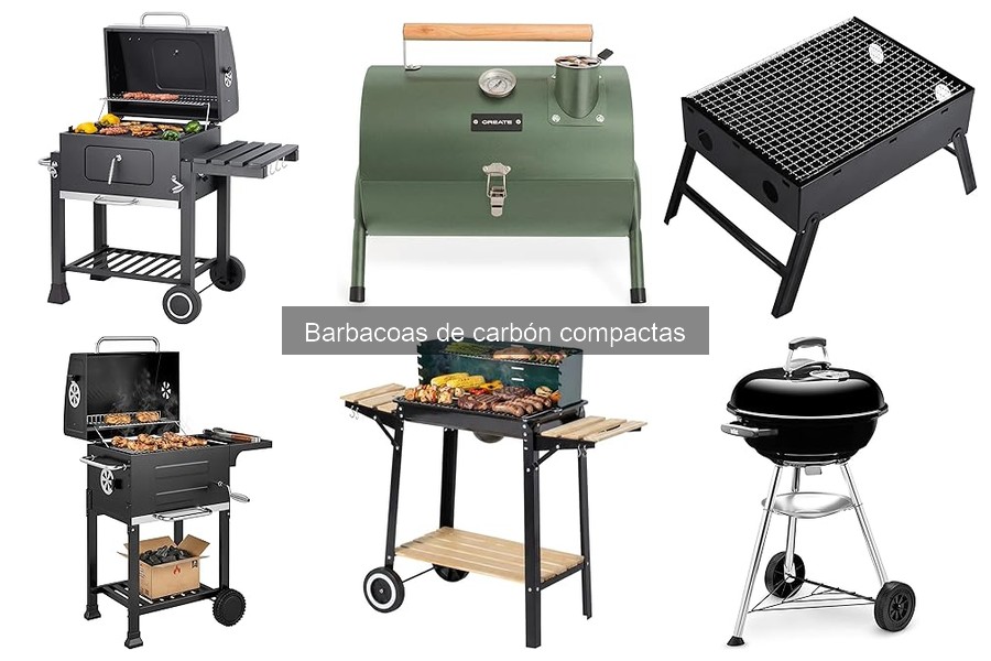 Mejores barbacoas de carbón compactas para espacios pequeños