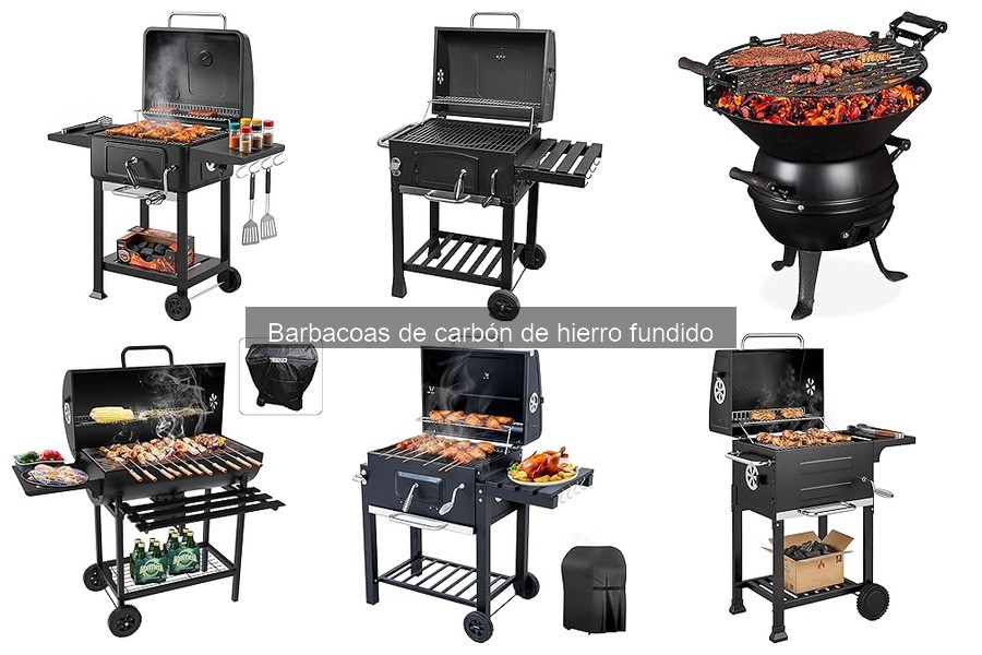 Mejores barbacoas de carbón de hierro fundido para principiantes