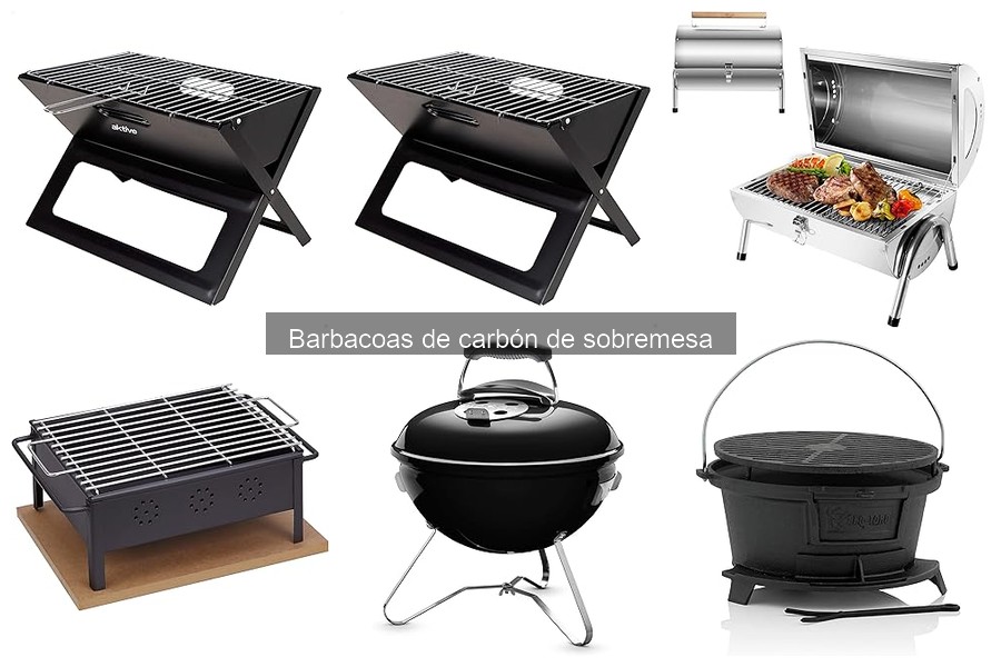 Mejores barbacoas de carbón de sobremesa para camping