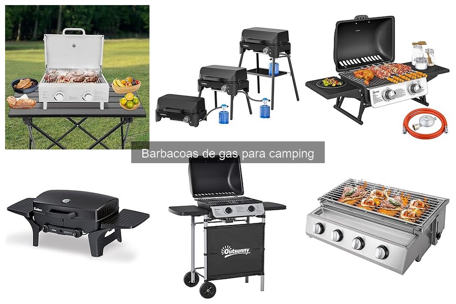 Mejores barbacoas de gas para camping 2023: comparativa