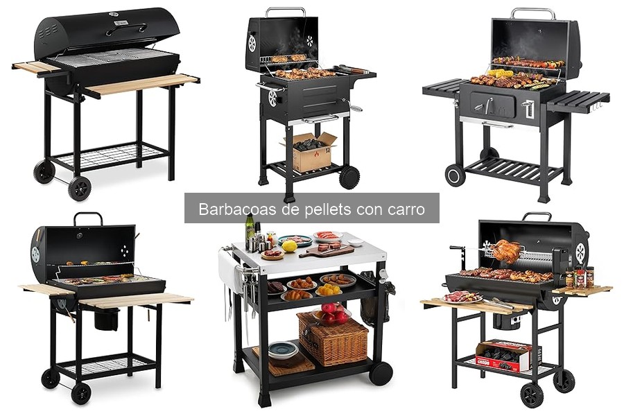 Mejores barbacoas de pellets con carro para principiantes