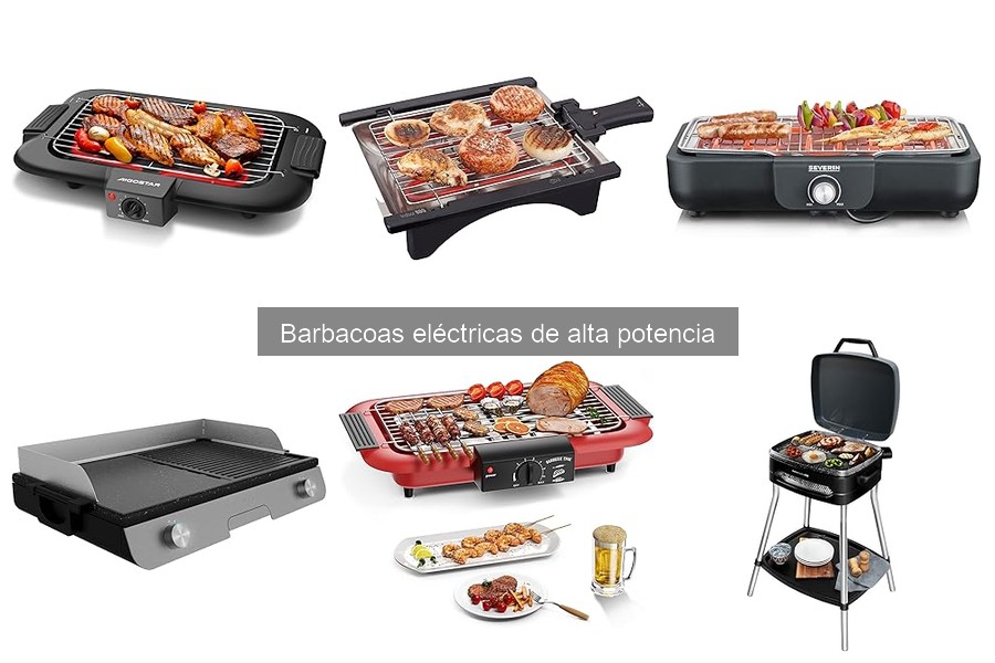 Mejores barbacoas eléctricas de alta potencia del mercado