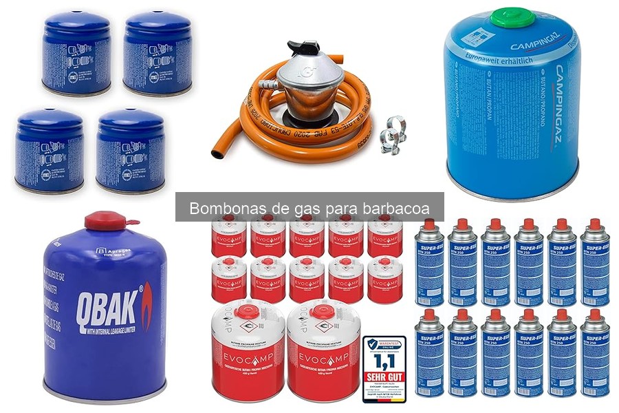 Mejores bombonas de gas para BBQ: calidad y rendimiento