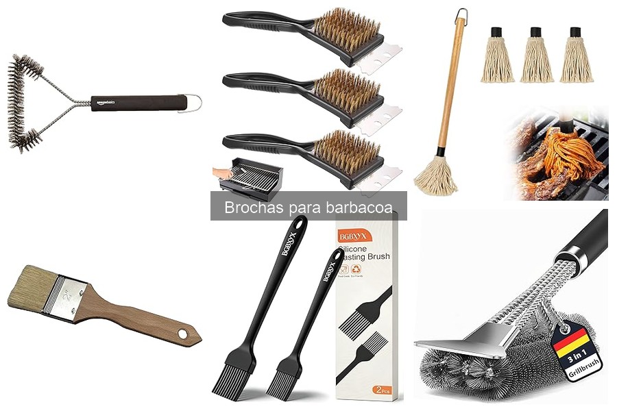 Mejores brochas para barbacoa 2023: comparativa y opiniones