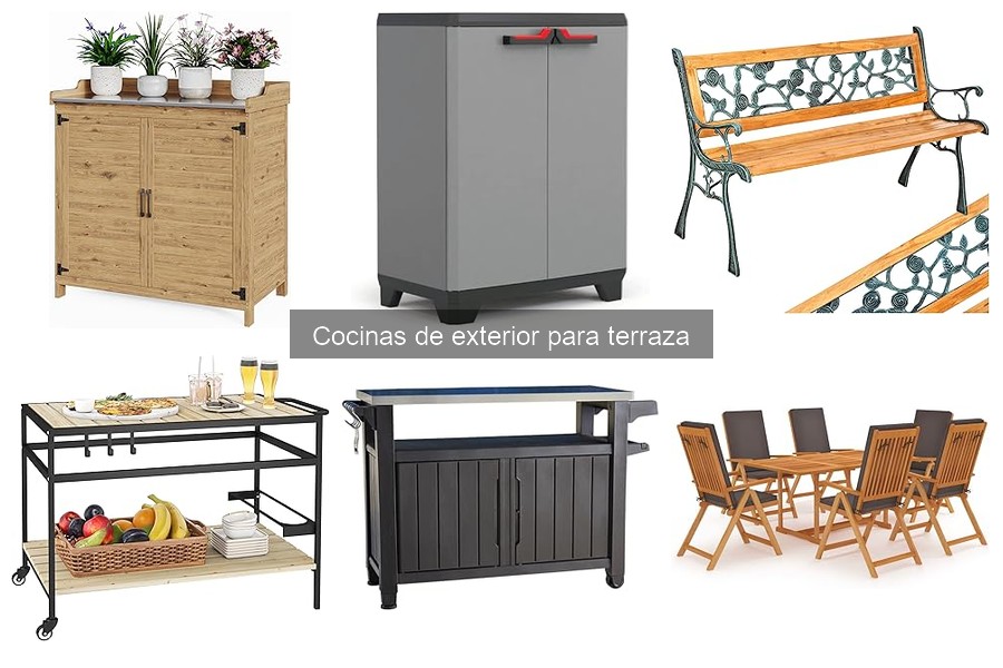 Mejores cocinas de exterior para terrazas pequeñas 2023
