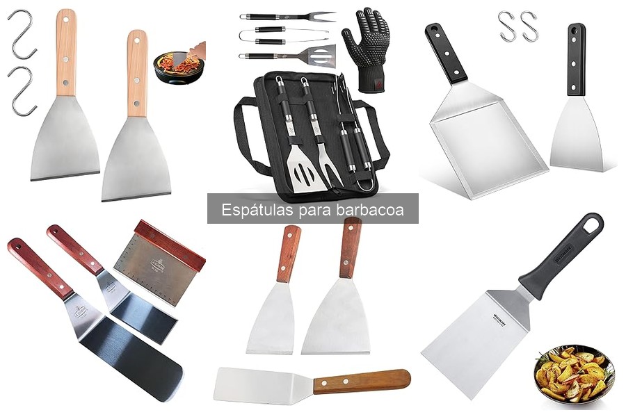 Mejores espátulas para barbacoa según tipo de carne
