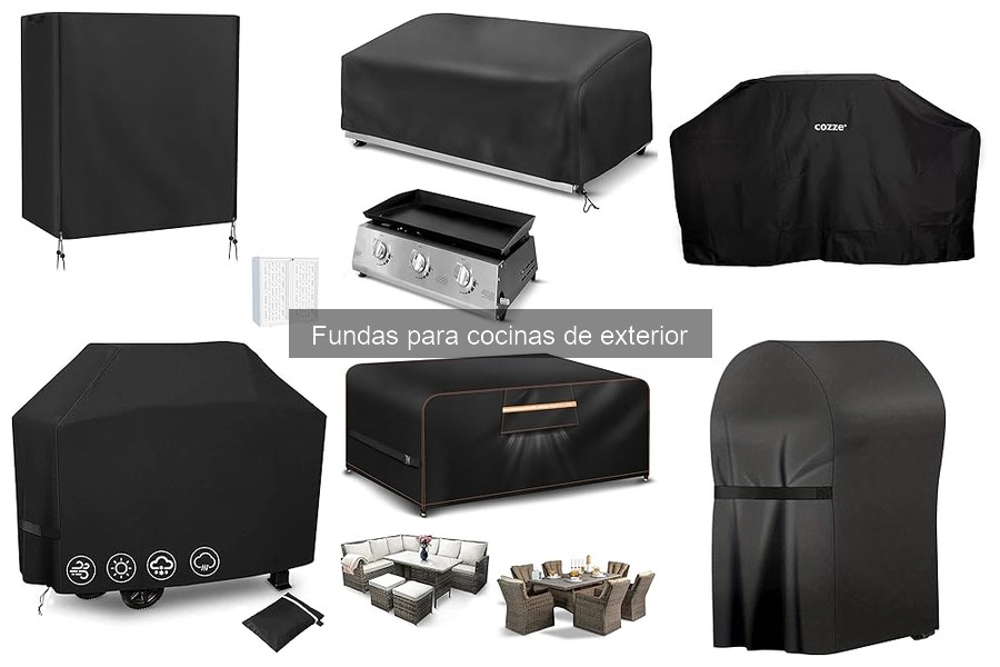 Mejores fundas para cocinas de exterior en 2023: Comparativa