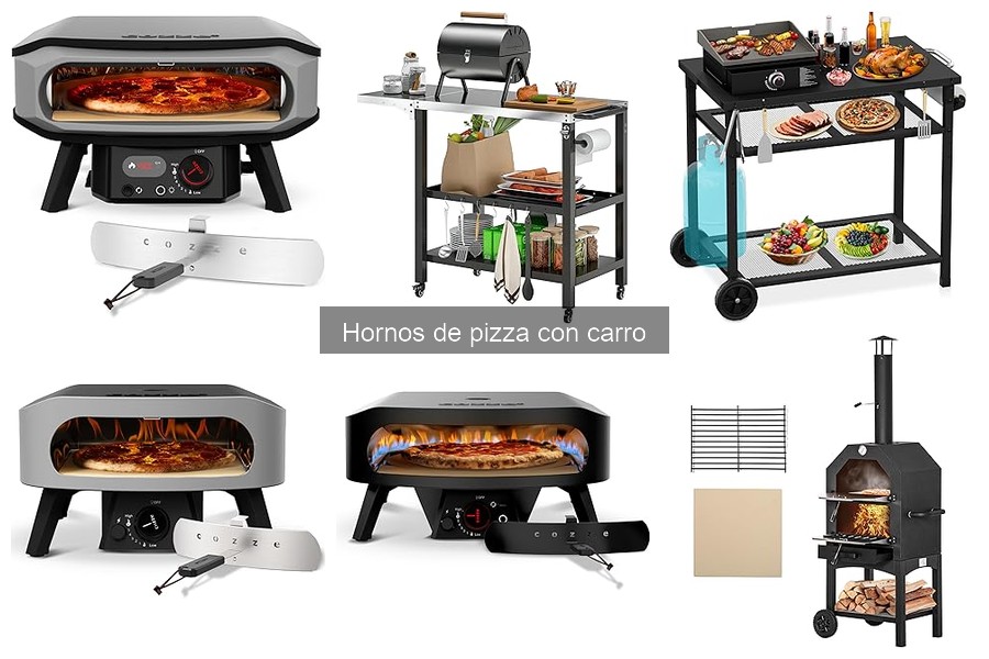 Mejores hornos de pizza con carro para uso doméstico
