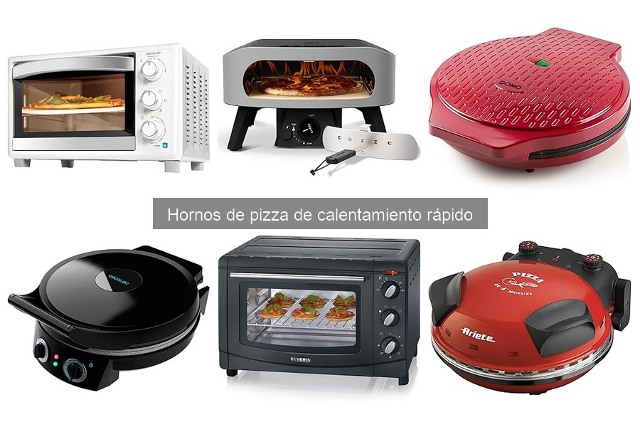 Mejores hornos de pizza de calentamiento rápido para casa