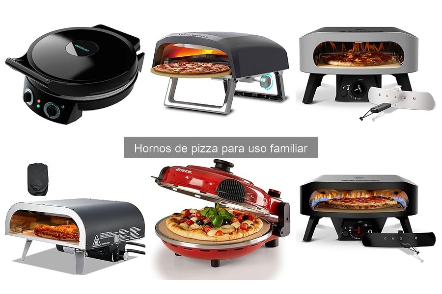 Mejores hornos de pizza familiares en 2023: comparativa completa