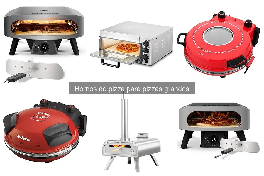 Mejores Hornos de Pizza Grandes para Uso Doméstico | Comparativa