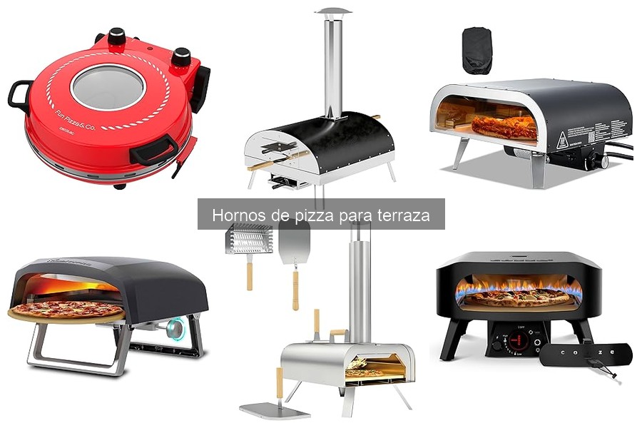 Mejores hornos de pizza para terraza en 2023: comparativa completa