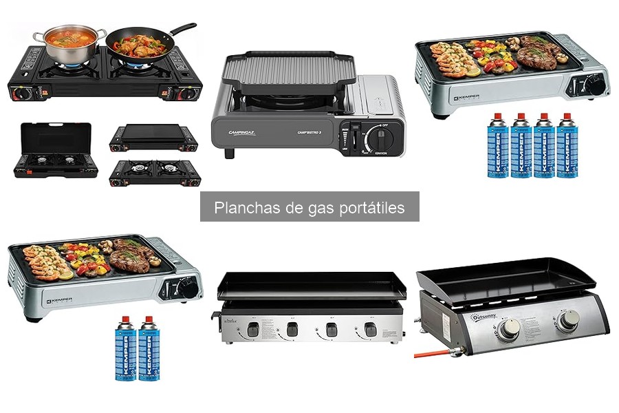 Mejores lugares para comprar planchas de gas portátiles a buen precio