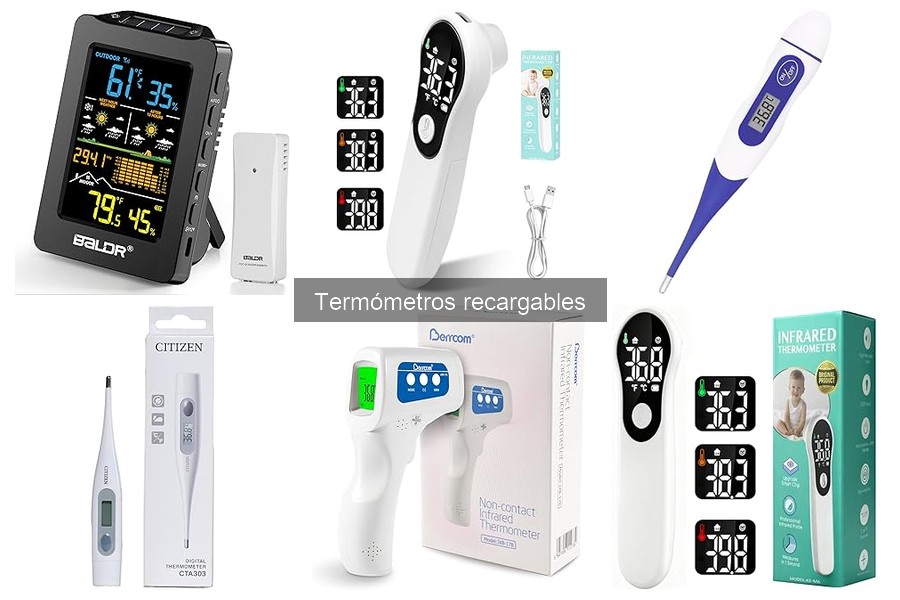 Mejores lugares para comprar termómetros recargables de calidad
