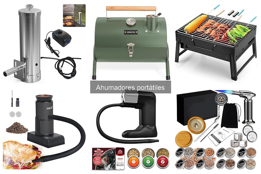 Mejores marcas de ahumadores portátiles para tus comidas