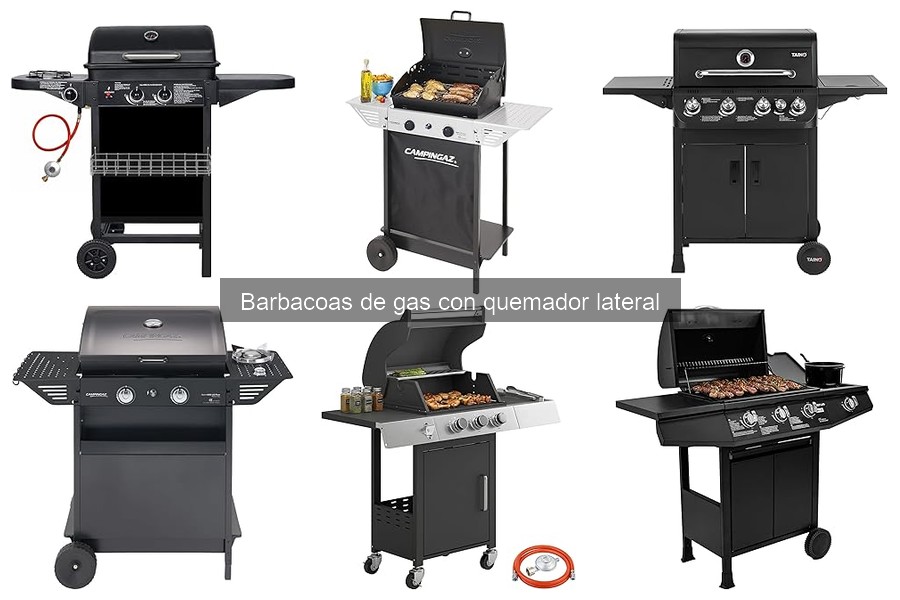 Mejores marcas de barbacoas de gas con quemador lateral