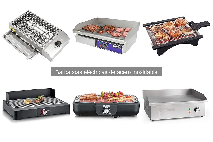 Mejores marcas de barbacoas eléctricas de acero inoxidable